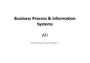 ati8 - Business Process & Information Systems