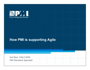 How PMI is supporting Agile