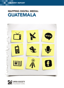 Mapping Digital Media: Guatemala