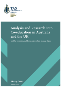 Co-education Research Pape