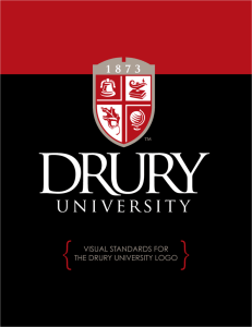 Visual sTandards for The drury uniVersiTy loGo