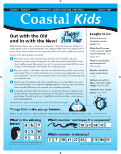Coastal Kids - Vol 5, No 1, January 2007