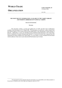 English - WTO Document Dissemination Facility