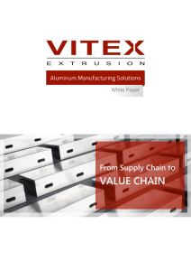 value chain - Vitex Extrusion