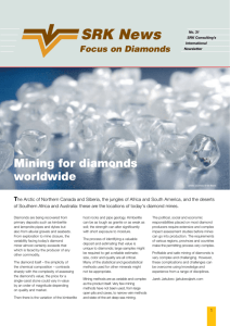 Mining for diamonds worldwide