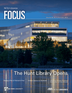 The Hunt Library Opens