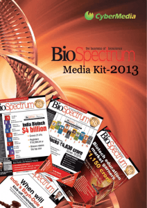Media Kit - BioSpectrum