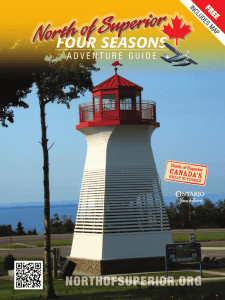 as PDF - North of Superior Tourism Association