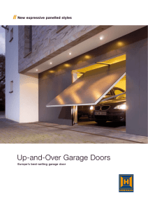 Up-and-Over Garage Doors