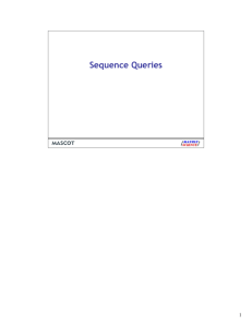 Sequence Queries
