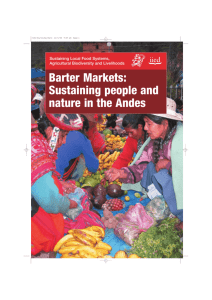 Barter Markets: Sustaining people and nature in the Andes