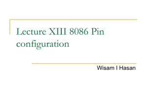 Lecture 13 Pin config