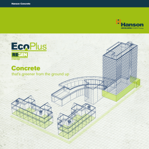 Concrete - Hanson UK