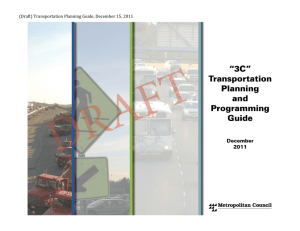 3C Transportation Planning Guidebook