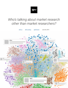 Who's talking about market research other than market researchers?