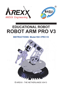 ROBOT ARM PRO V3 - MCM Electronics