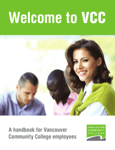 Welcome To VCC - Vancouver Community College