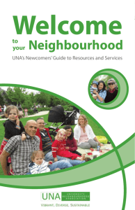 view in PDF - University Neighbourhoods Association