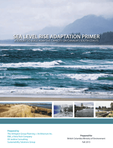 Sea Level Rise Adaptation Primer