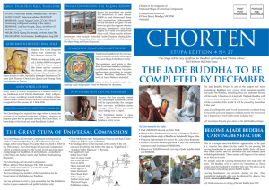 Chorten 27 - The Great Stupa of Universal Compassion