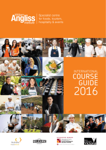 Course Guide - William Angliss Institute