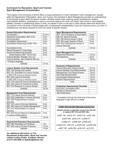 Recreation Management