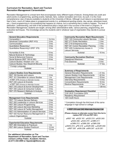 Recreation Management