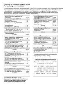 Recreation Management