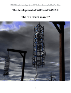 The 3G Death march?