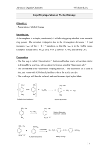 Exp.09: preparation of Methyl Orange