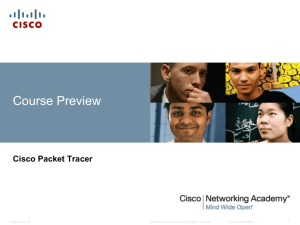What is Packet Tracer?