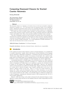 Computing Downward Closures for Stacked Counter Automata