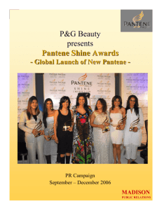pantene shine awards