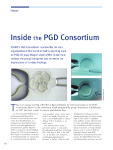 nside the PGD Consortium