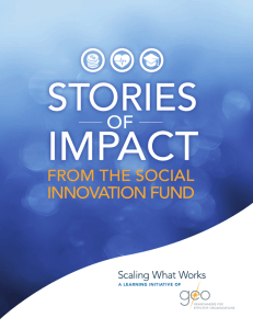 Stories of Impact - The Edna McConnell Clark Foundation