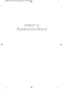 PART 3 Building the Brand