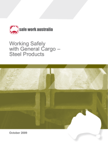 Working Safely with General Cargo – Steel Products