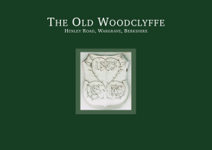 THE OLD WOODCLYFFE