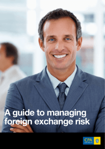 A guide to managing foreign exchange risk