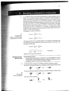 Hybrid orbitals are generated by mixing atomic orbitals which.are