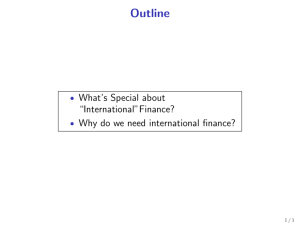 Chp 1 notes - the School of Economics and Finance