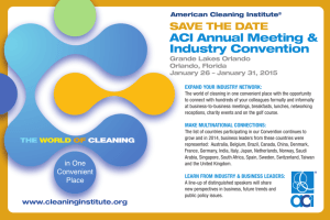 SAVE THE DATE ACI Annual Meeting & Industry Convention
