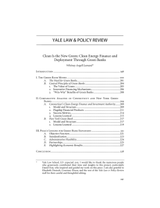PDF - Yale Law & Policy Review