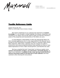 Textile Reference Guide