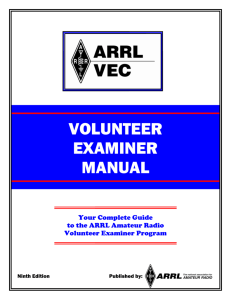 volunteer examiner manual