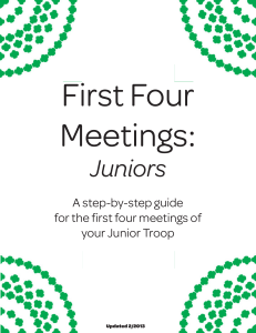 First Four Meetings Guide