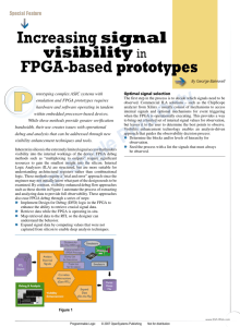 Novas - Increasing signal visibility in FPGA-based - DSP