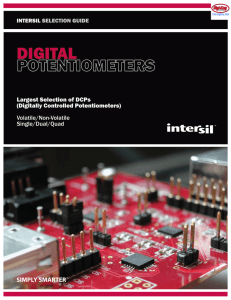 Digital Potentiometers - Digi-Key