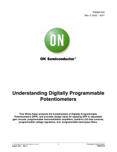 Compendium of Digitally Programmable Potentiometers