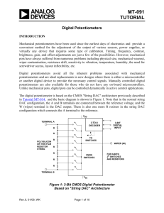 MT-091: Digital Potentiometers